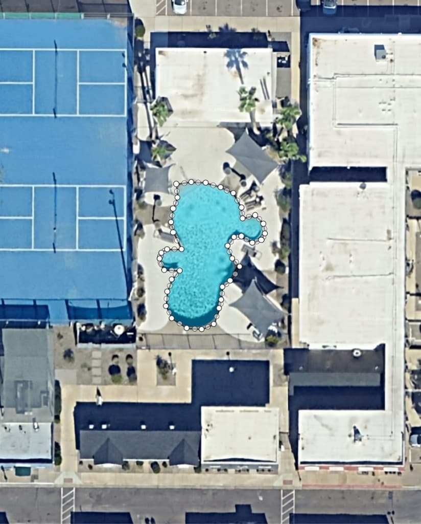 Pools measured in SquareRate